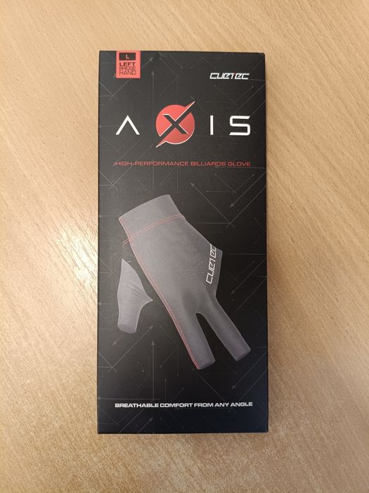Rękawiczka bilardowa CUETEC Axis L (Grey - Szara)