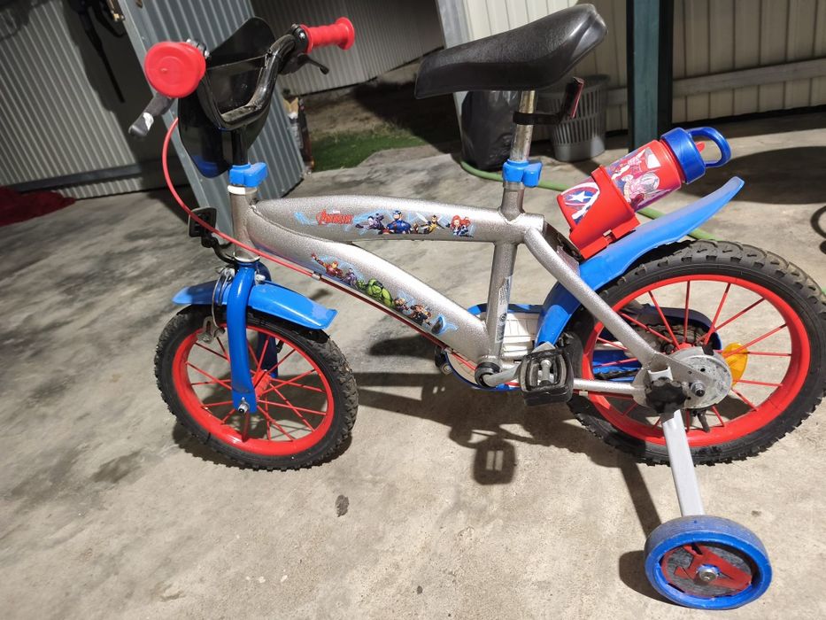 bicicleta avengers r14 criança