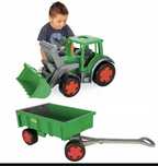 Jak Nowy Traktor Gigant Z Przyczepą Wader 120cm