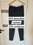 Spodnie damskie w paski L 40