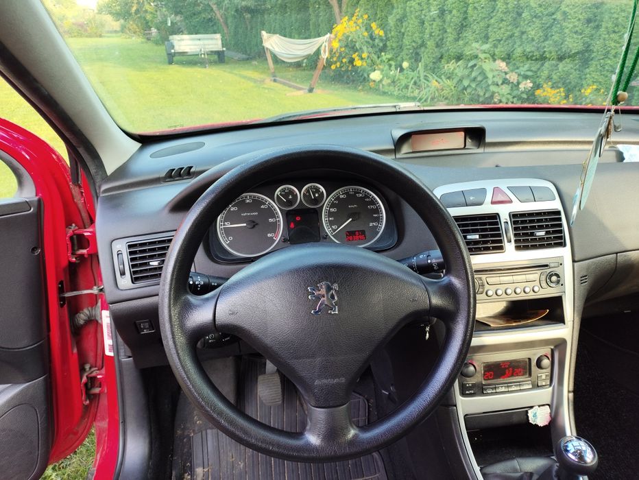 Peugeot 307 1.6hdi 2005r. Klimatronik, tempomat, ster. radiem z kierow