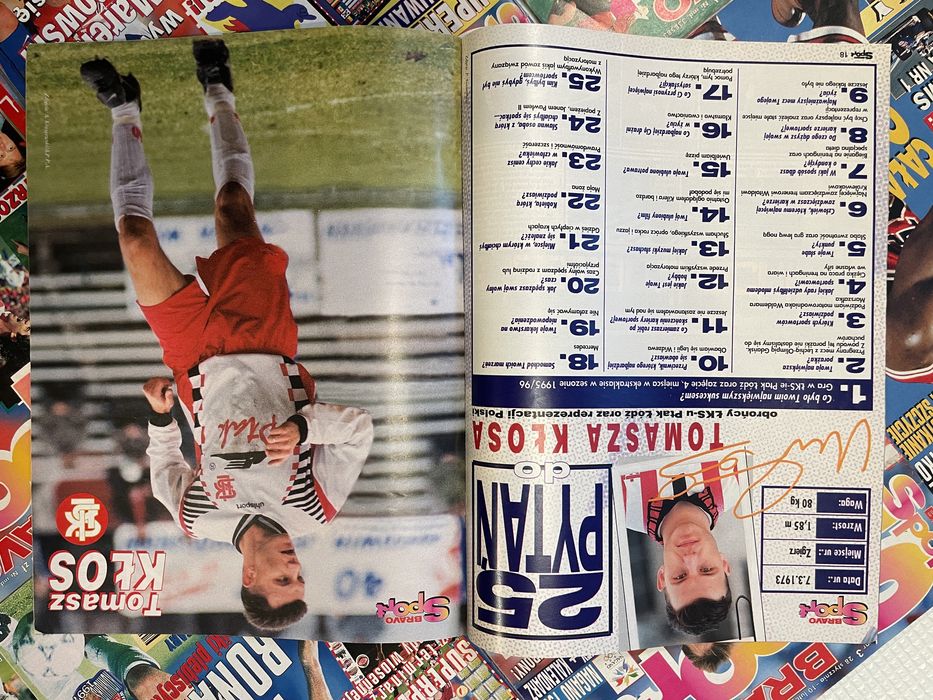 Bravo sport 1998 unikat