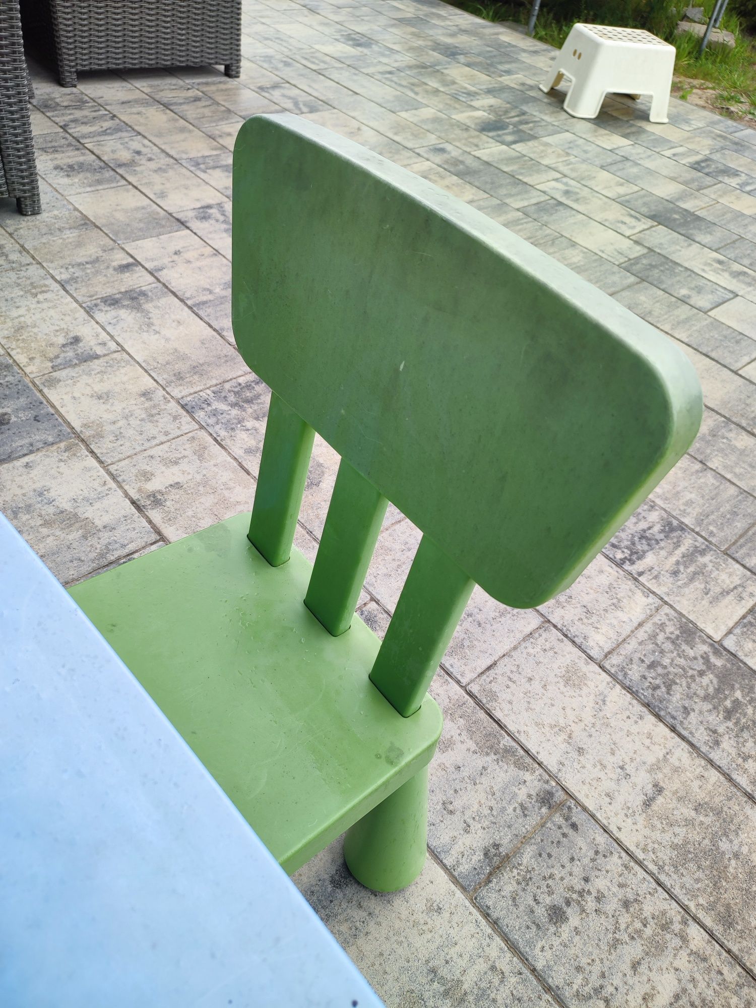 Ikea Mamut Mammut stolik i 2 krzesełka