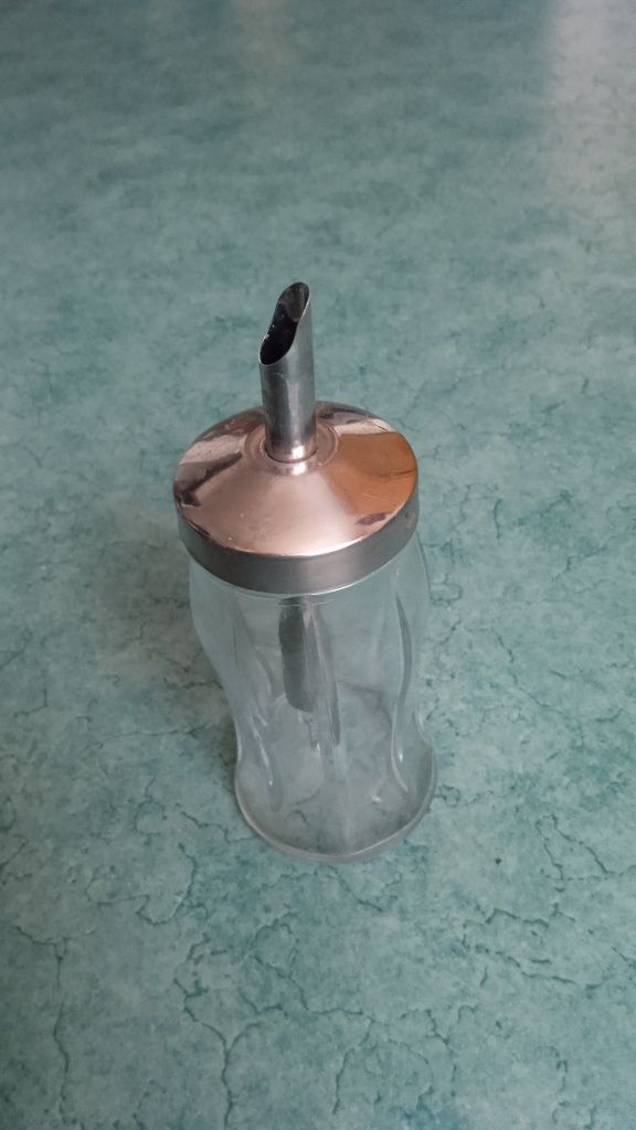 Цукорниця скляна з дозатором