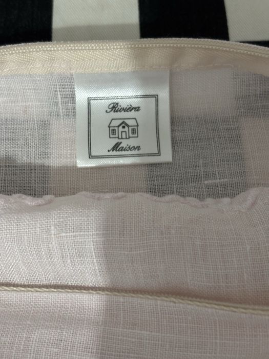 Piekne poszewki 2szt Riviera Maison Len shabby chic prowansalski