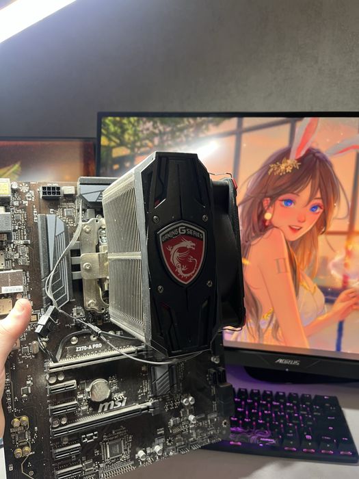 ІГРОВИЙ комплект | I7 8700K | MSI Z370-A PRO I MSI Core Frozr L