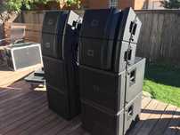 JBL VRX 932LAP + 918SP | 8 sztuk | Aktywne | Neodym | Crown |