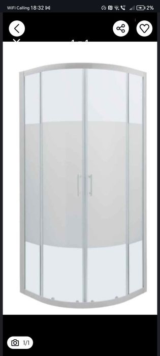 Kabina prysznicowa 90x90 nowa ONEGA