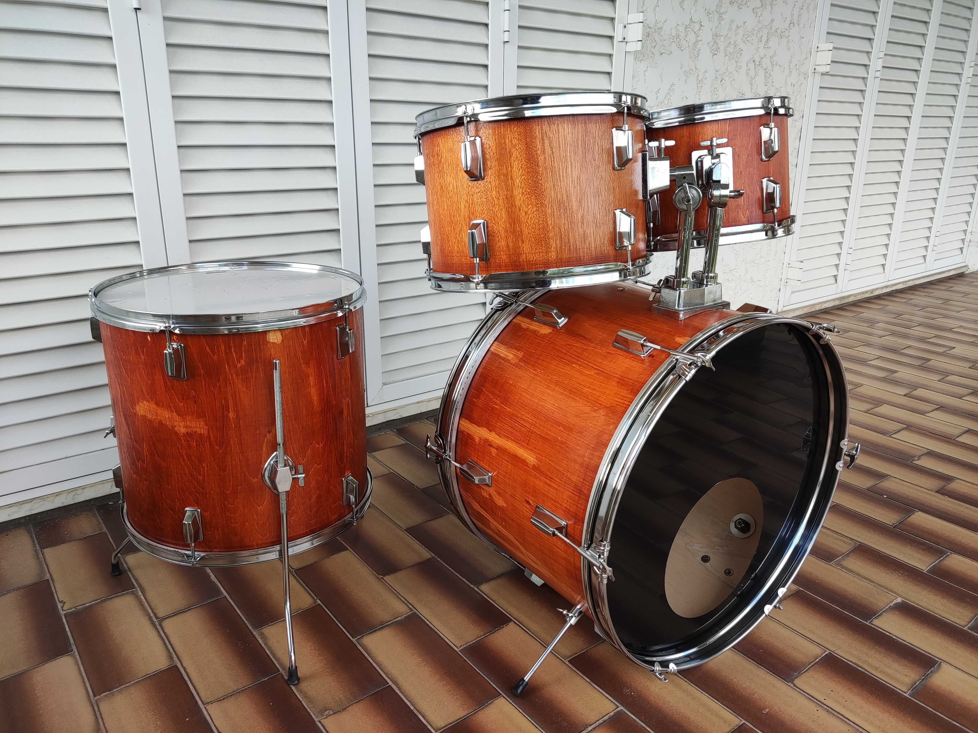 Bateria Acústica Maxtone 80's