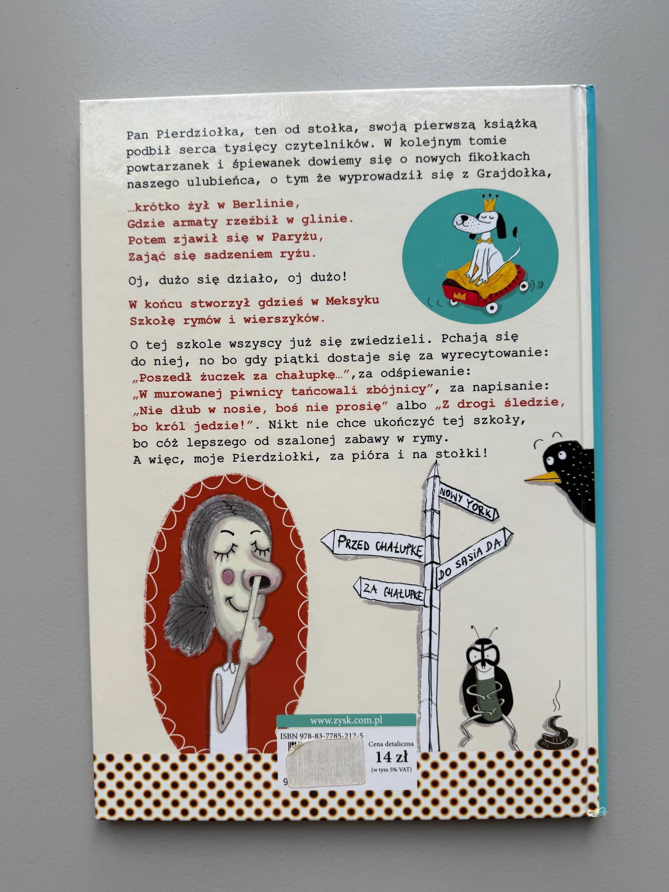 Książka Nowe fikołki pana Pierdziołki, Katarzyna Cerazy