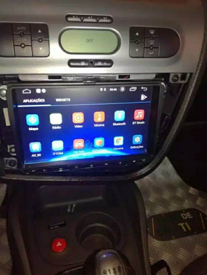 Auto Rádio Android de 9" Para Seat Leon Internet GPS Bluetooth Canbus