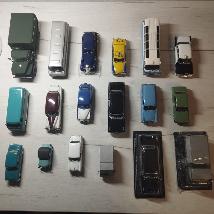 Модели Деагостини 1:43 в идеальном состоянии