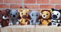 Safari baby amigurumi