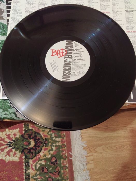 Michael Jackson - Bad, album winylowy
