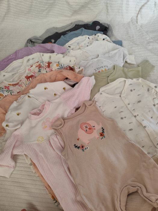 Pack 3 Roupa Menina 01-03m (15 peças)