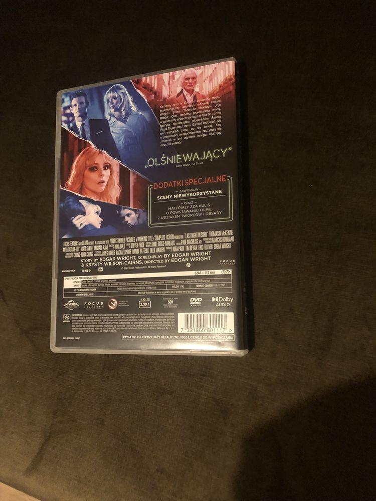 Ostatniej nocy w Soho film dvd
