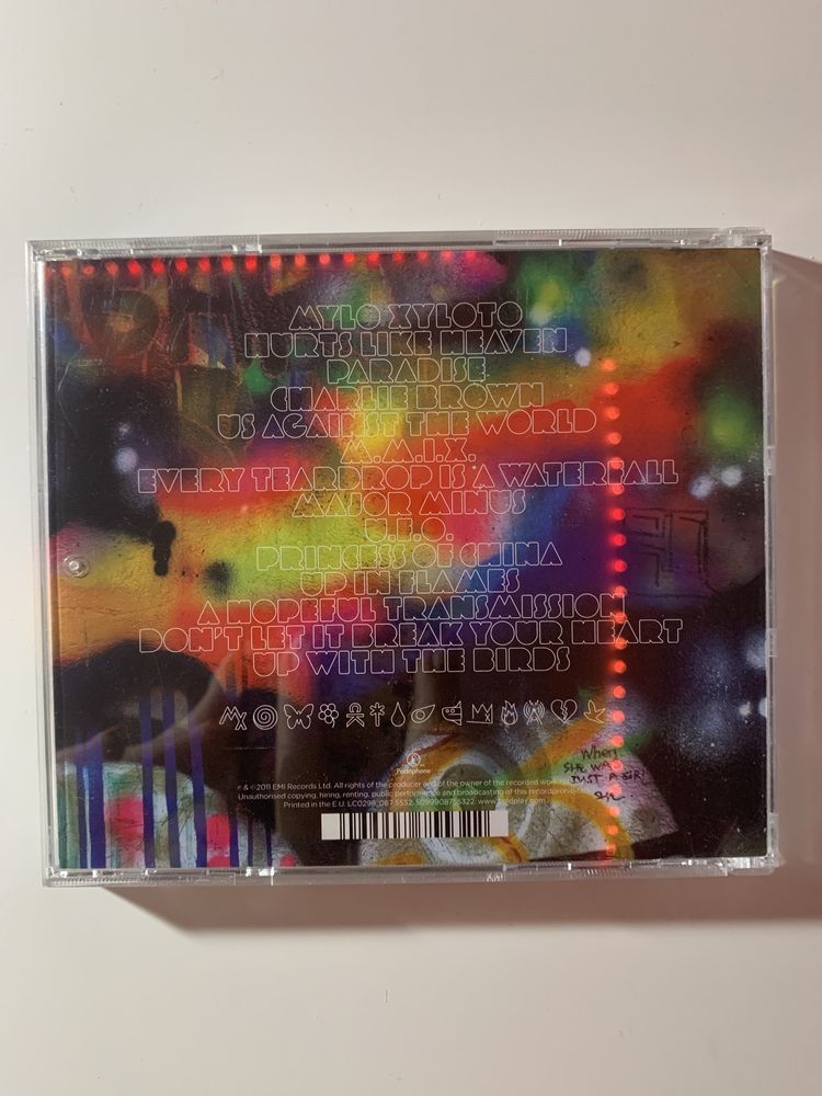 Płuta CD Coldplay Mylo Xyloto