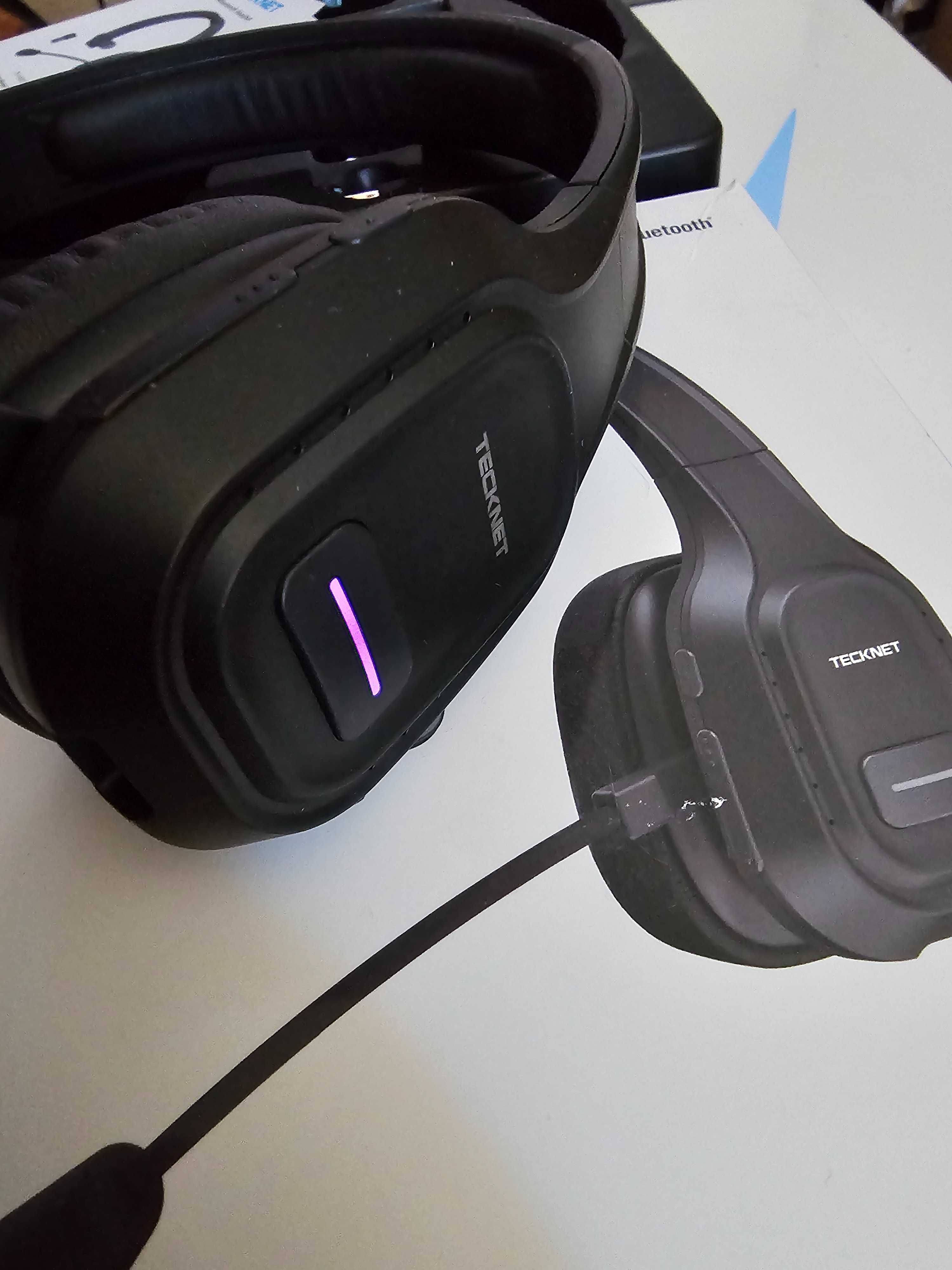 Bezprzewodowy zestaw Bluetooth TECKNET z mikrofonem USZKODZONY