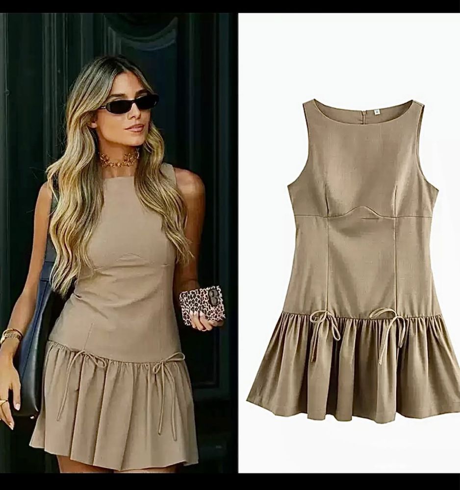 Плаття Zara коричневе