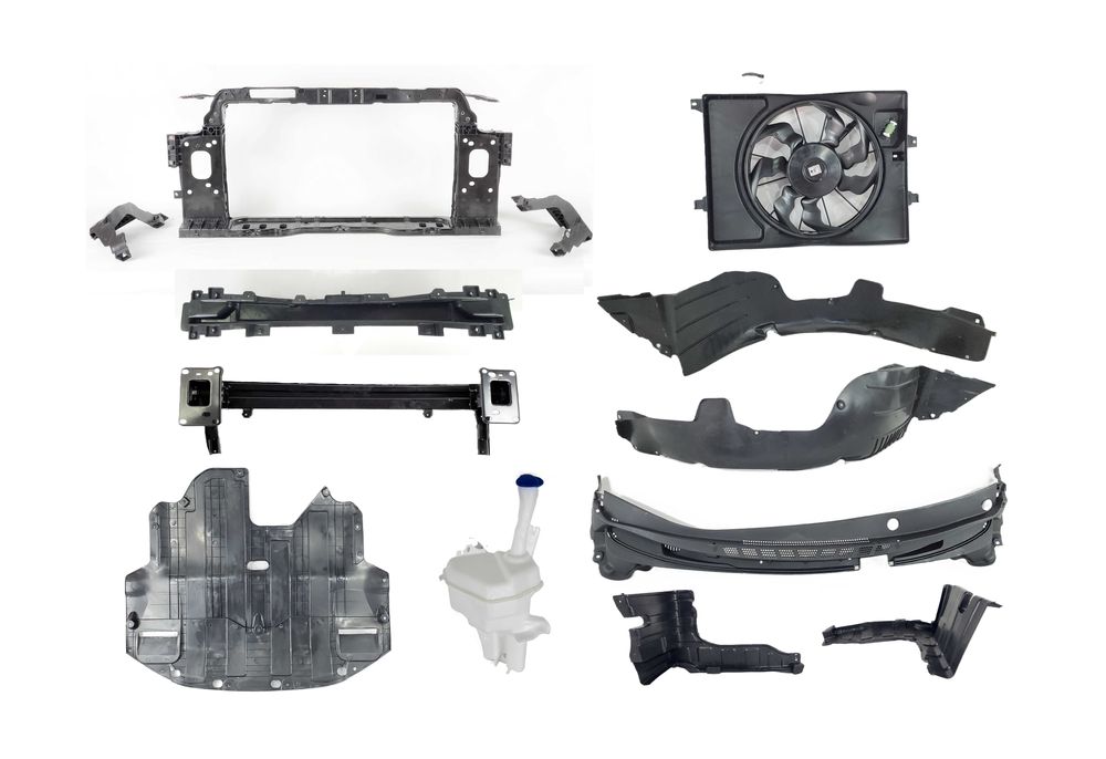 Elantra 2011-15 Панель вентилятор телевизор та підсилювач комплект