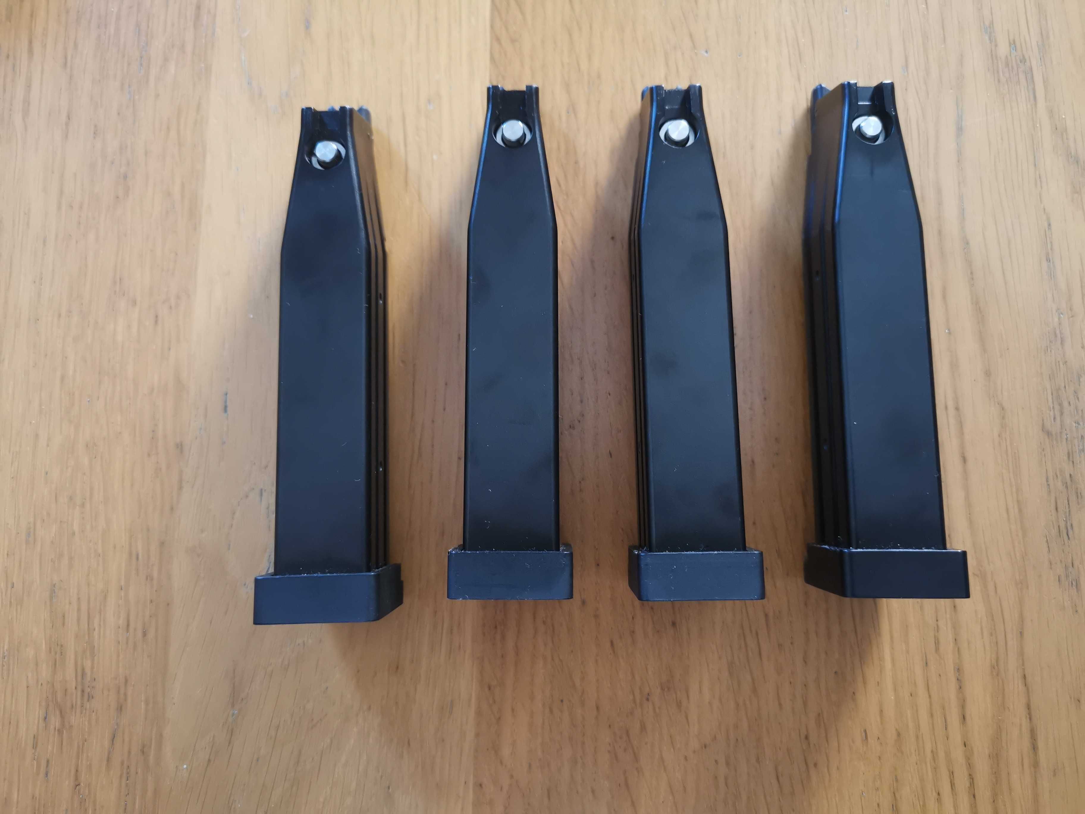 Gbb pit viper jw4 army armament + 4 mags + holster