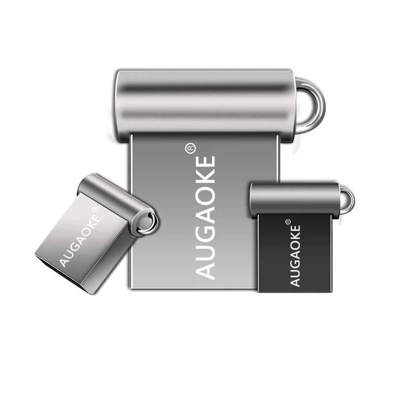 Pendrive USB 64 GB Srebrny Brelok do kluczy micro Usb Metal Brelok !
