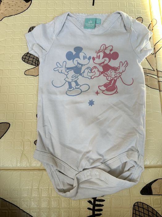 Body niemowlęce na krótki rękaw