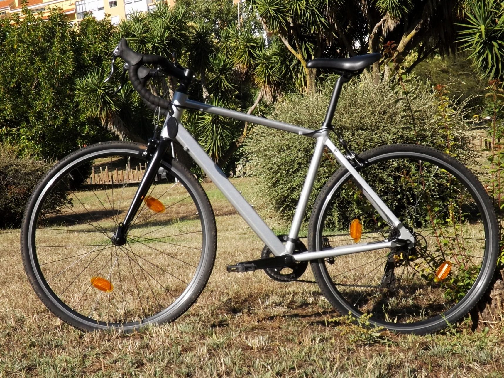 Bicicleta Gravel Btwin RC Triban 100 - Tamanho L - Transmissão Shimano