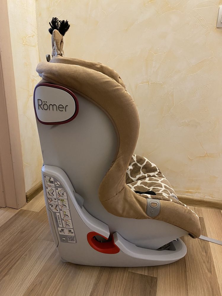 Автокресло Britax-Romer King ІІ LS Giraffe с 9 мес до 4 лет