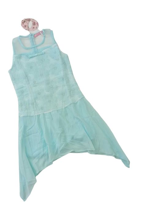 Sukienka dla dziewczynki turkusowа nowa 158-164