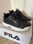 Czarne buty FILA