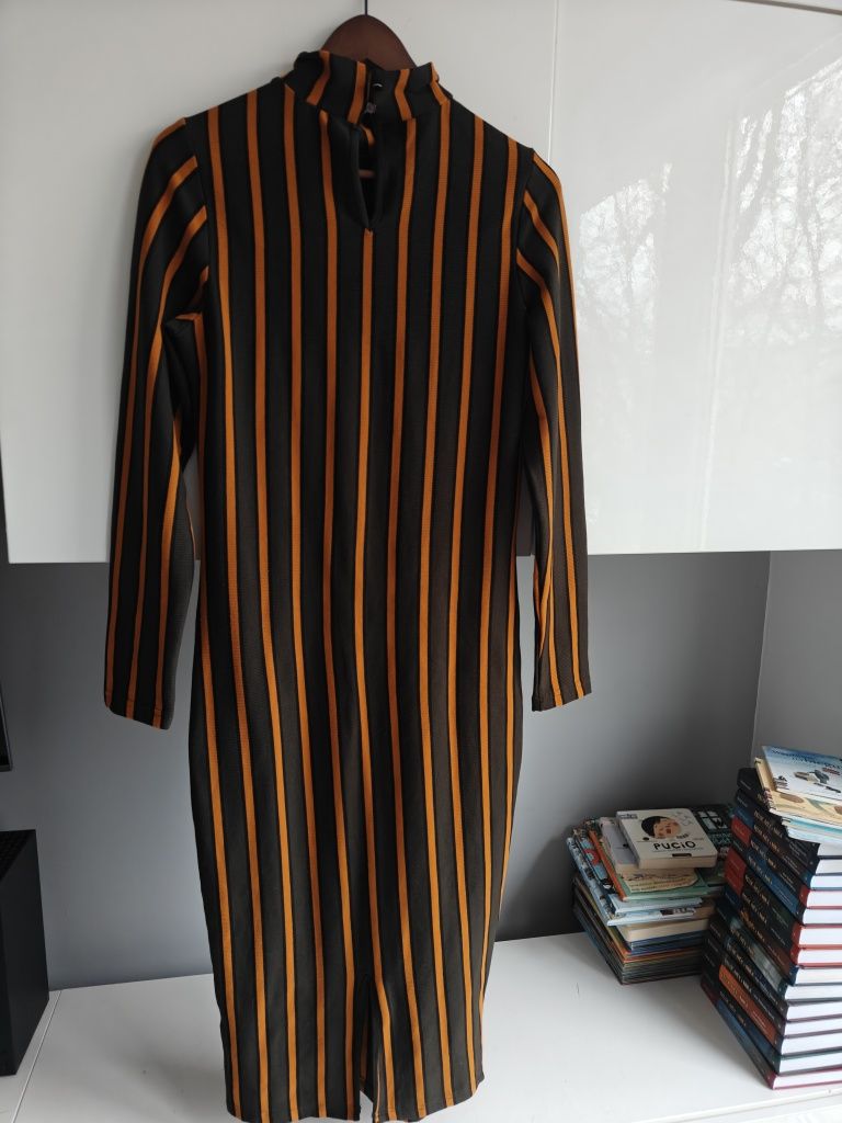 Długa sukienka colorful rebel M wiskoza
