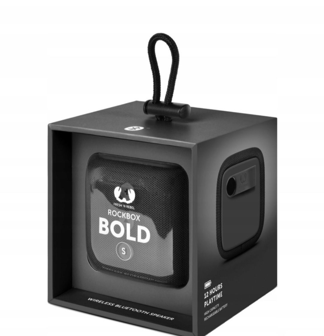 Fresh 'n Rebel Głośnik Bluetooth Rockbox Bold S Storm Grey