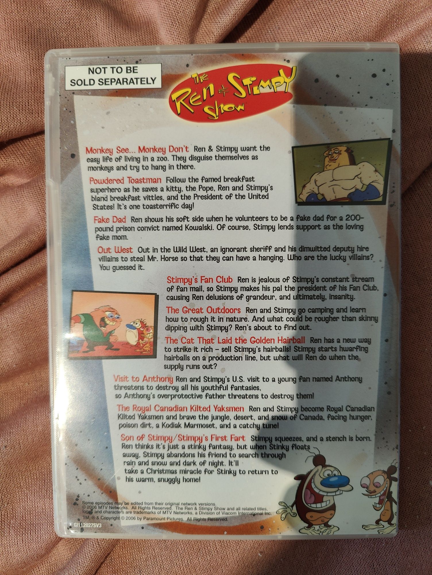 DVD Ren e Stimpy - Show unleashed