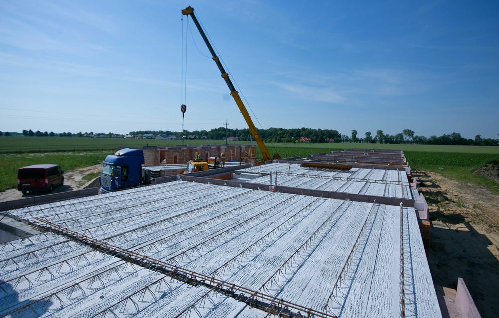 Stemple budowlane, szalunki- stropy panelowe, gęstożebrowe - Pilzno