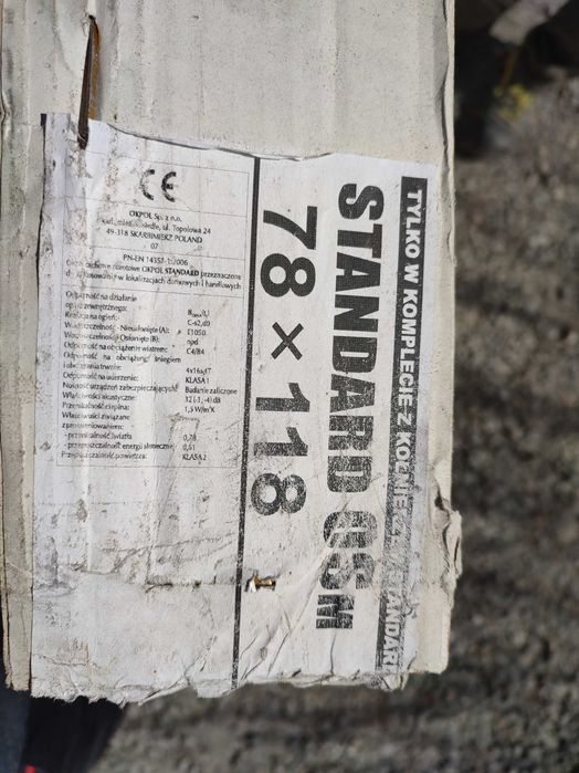 NOWE!!!Okna dachowe standard 78x118