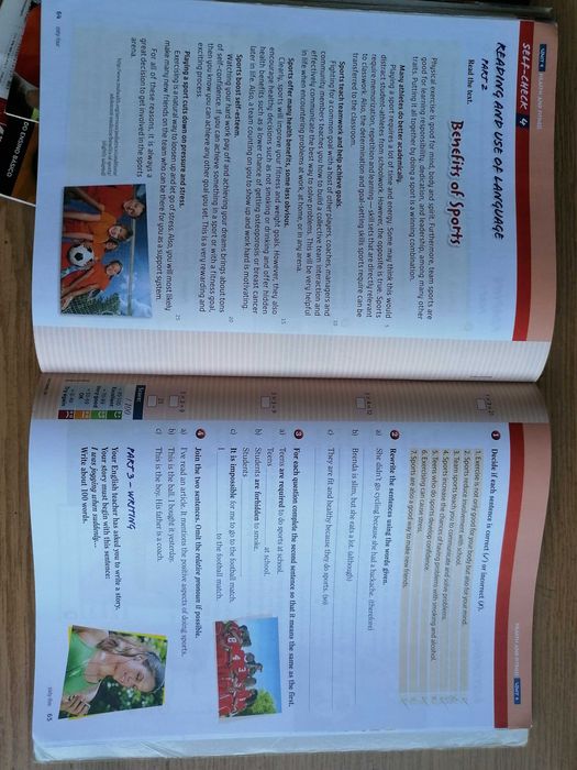 Iteen 9 livros do aluno -como novos - inglês