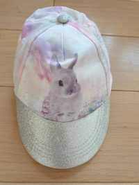 H&M czapka z daszkiem czapeczka na 4-8 lat z królikiem
