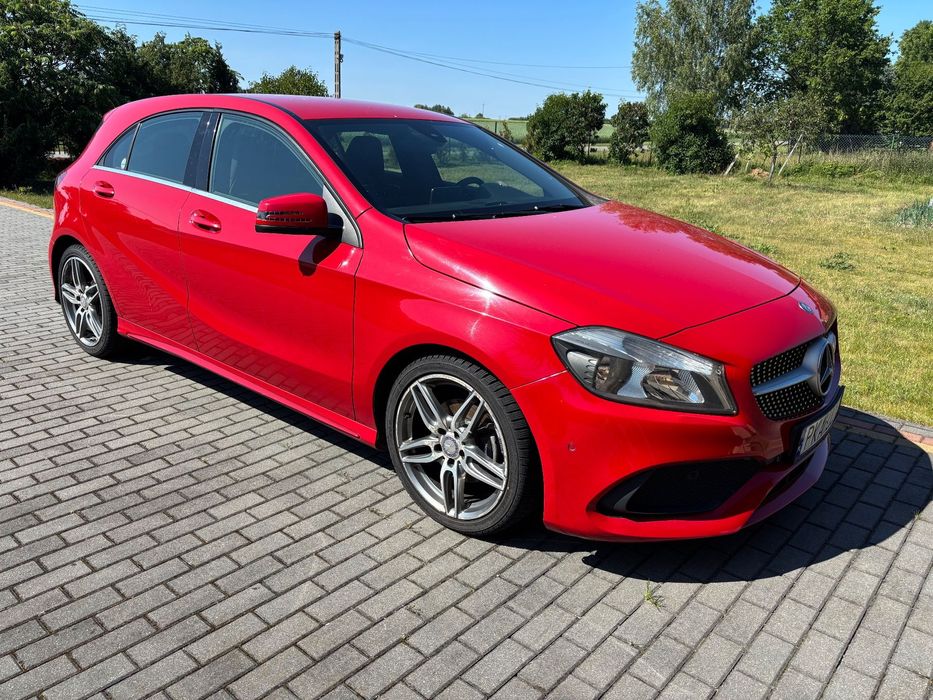 Mercedes-Benz Klasa A Rejestracja 2016 Polski Salon Bezwypadkowy Automat AMG