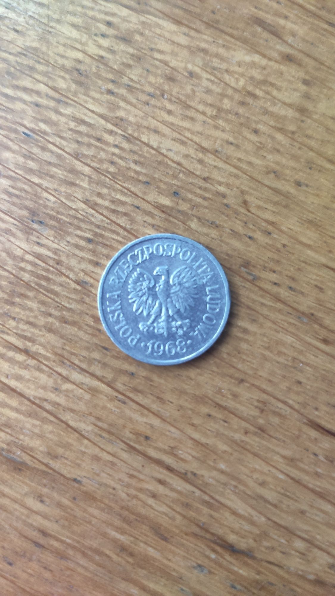 Moneta 10 groszy 1968 rok PRL