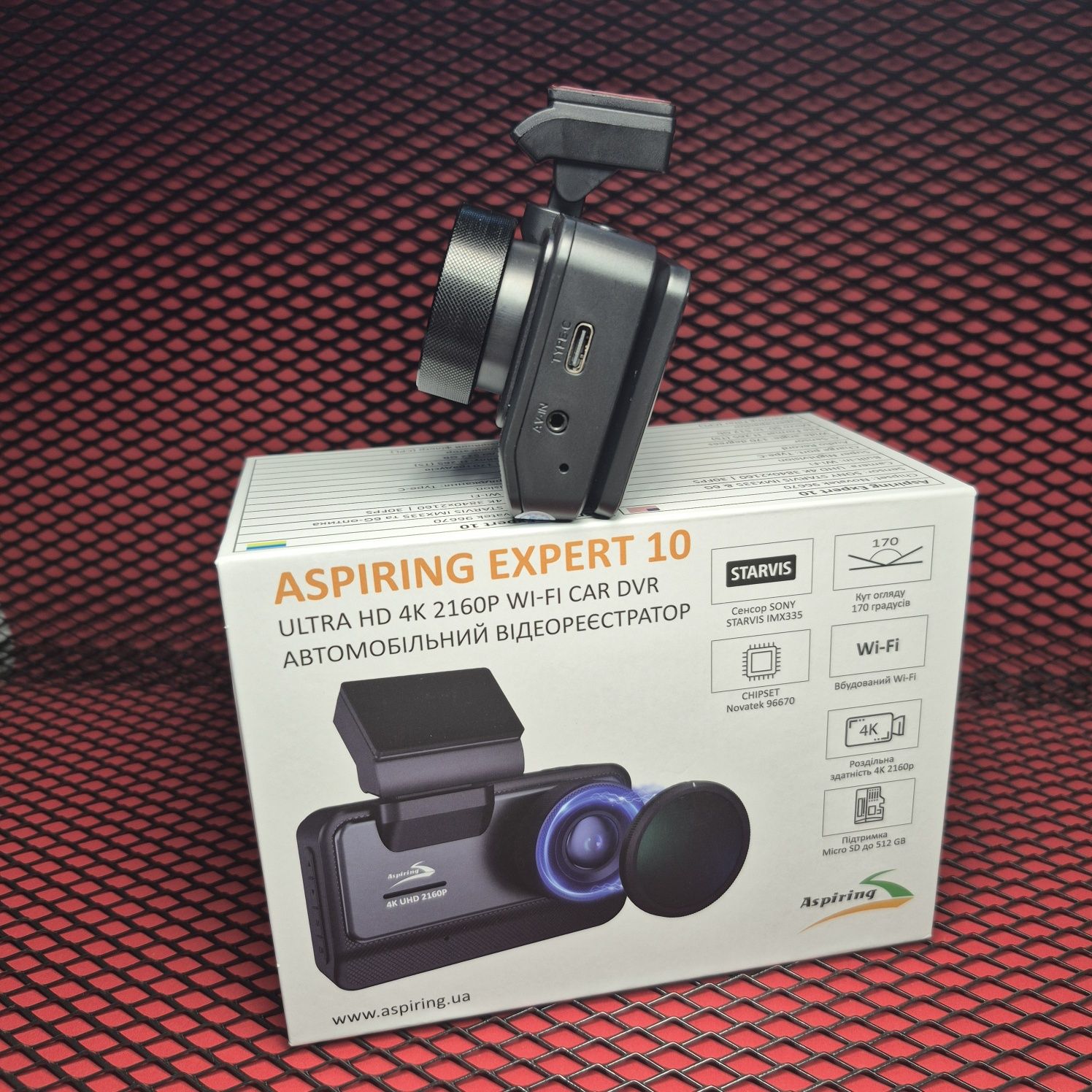 Відеореєстратор Aspiring Expert 10 CPL Wifi 4k