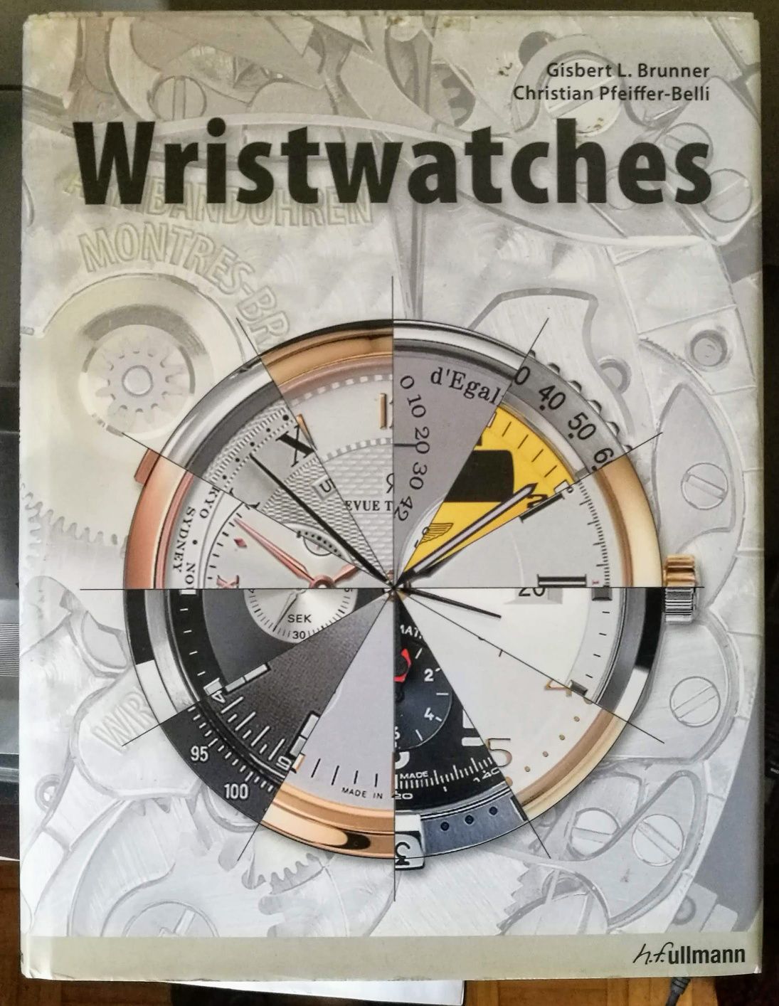 Livro capa dura Wristwatches - Gisbert L. Brunner 400pág