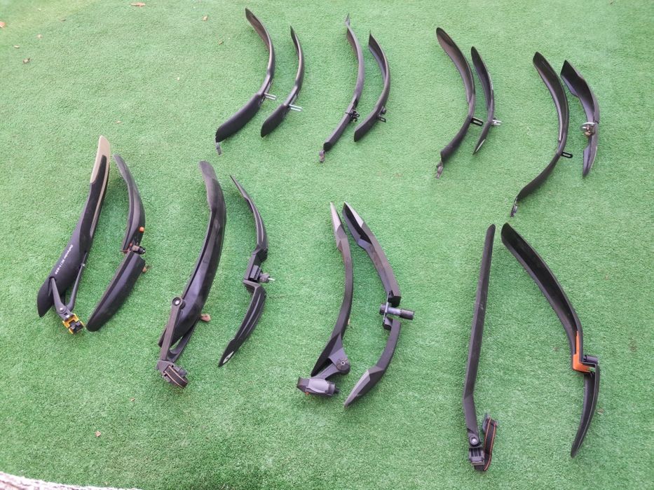 Велосипедні крила 26-29 колеса короткі та повнорозмірні болотники