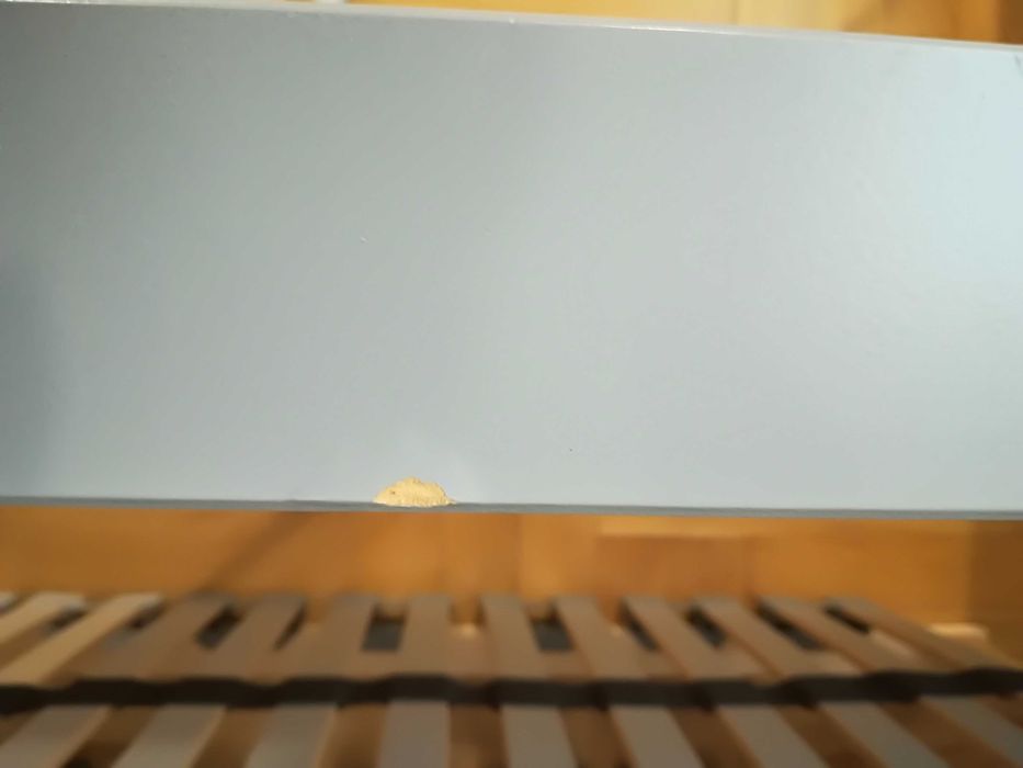 Łóżko HEMNES, 160x200 cm, szare, używane, stan bdb