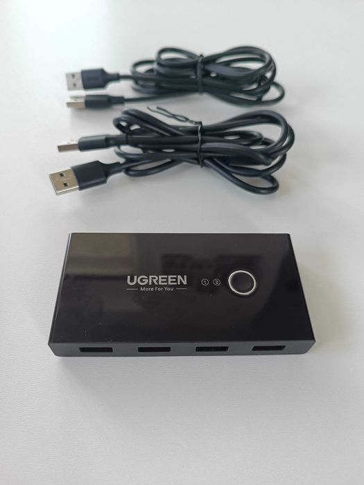 Switch USB UGREEN – idealny do współdzielenia urządzeń peryferyjnych