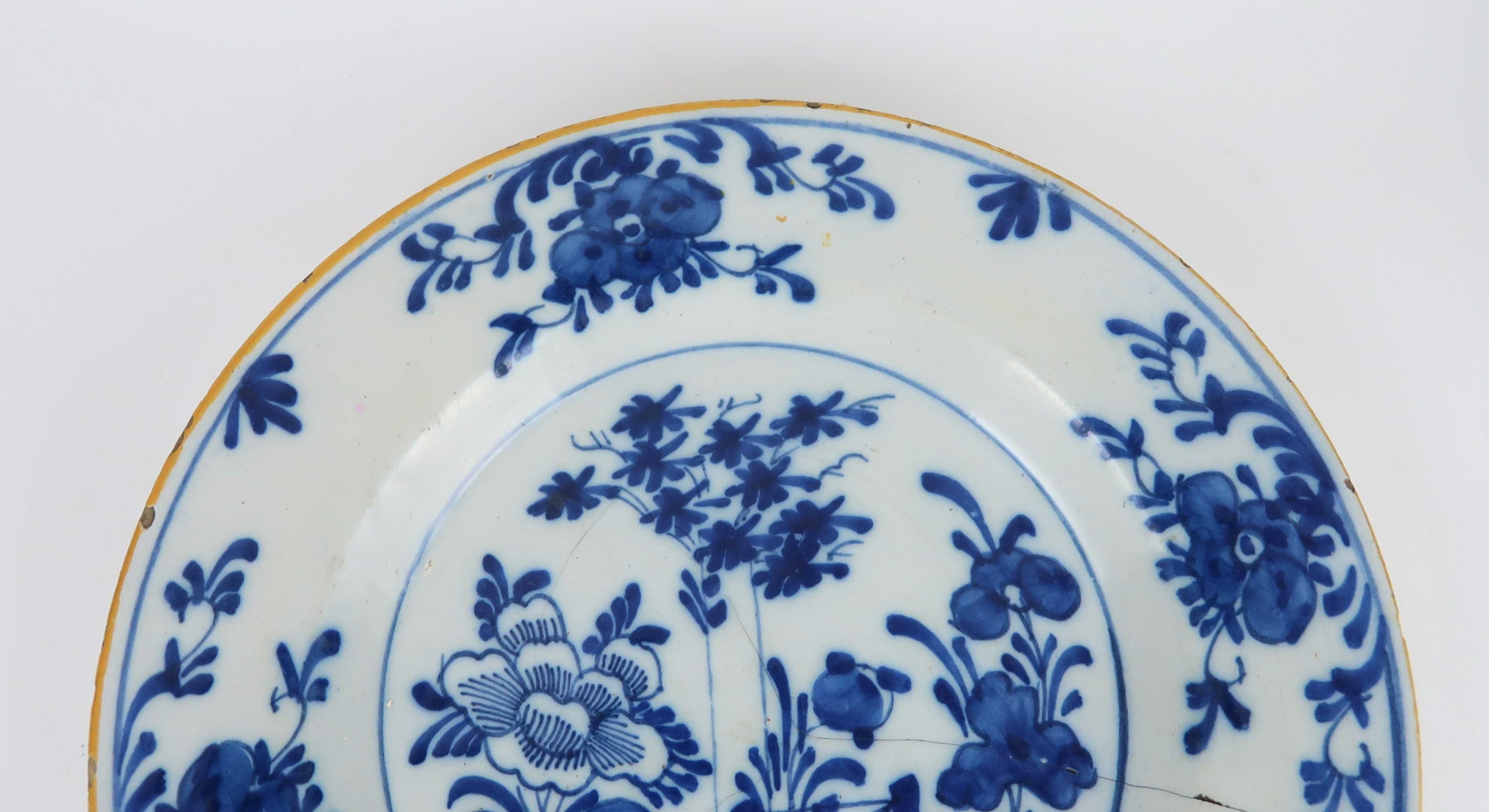 Prato Cerâmica azul e branca Séc. XVII / XVIII (Ref. 2)
