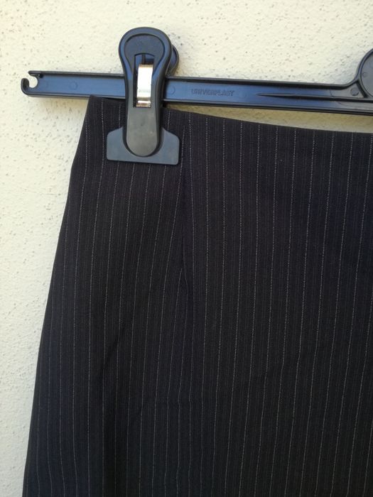 Mini saia preta formal Zara 36