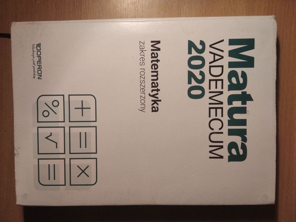 Vademecum maturalne z matematyki