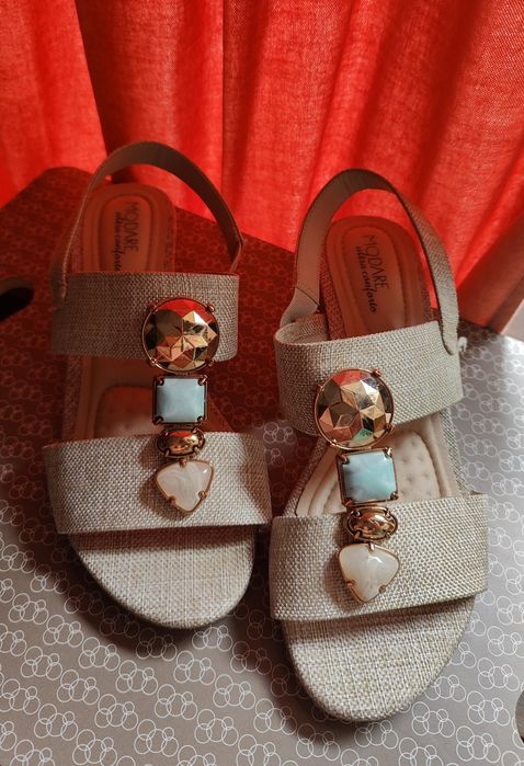 Sandálias de salto made in Brasil MODARE