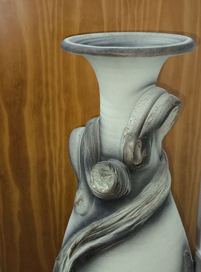 Vaso decorativo artístico - peça única e imponente
